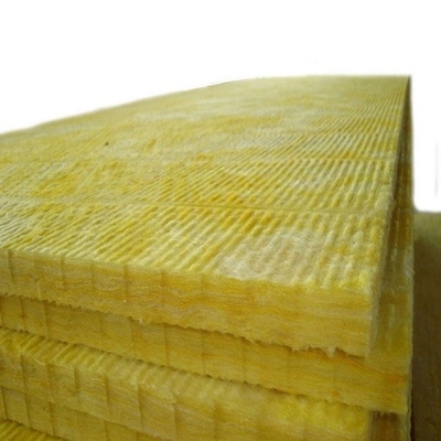 Revestimento liso do material à prova de som do rolo da isolação de lãs da fibra de vidro