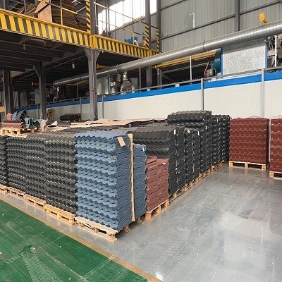 Chapas metálicas de aço galvanizado para telhados ondulados 508MM / 610MM