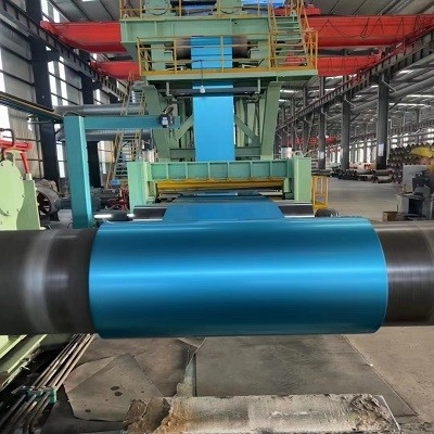 Bobina de Aço Galvanizado Pré-pintado / PPGI / Bobina de Aço Pintado G550 1219mm Largura