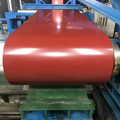 Bobina de Aço Galvanizado Pré-pintado / PPGI / Bobina de Aço Pintado G550 1219mm Largura