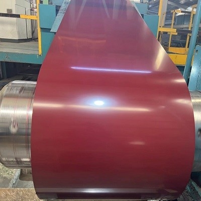 Bobina de aço revestida colorida PPGI / PPGL 0,12 - 1,0 mm de espessura para a indústria da construção
