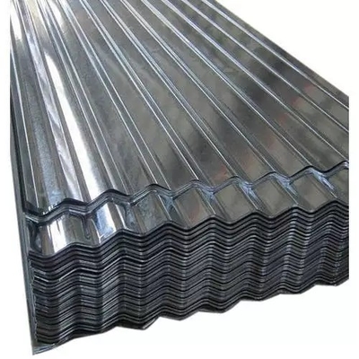 Dx51d Z100 SGCC Chapa de aço galvanizado Chapa de ferro ondulado Zinco Metal para telhado