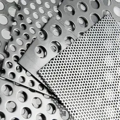 Metal redondo Mesh Aluminum Perforated Sheet espessura de 0,5 - de 10mm