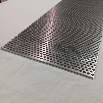 Metal redondo Mesh Aluminum Perforated Sheet espessura de 0,5 - de 10mm