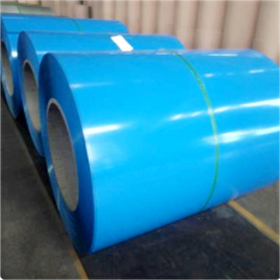 Construção de aço galvanizada pre pintada da bobina que telha Materrial de grande resistência