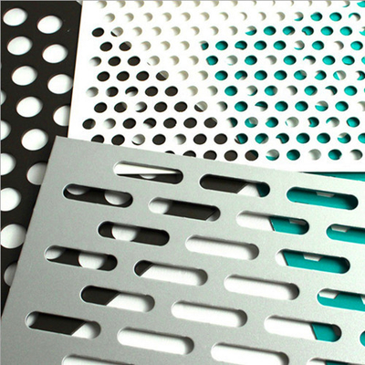 a placa do perfurador de φ2-6mm/folha perfurada galvanizou a prata material