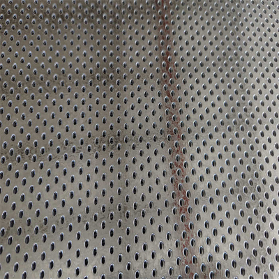 0.3mm galvanizou o metal perfurado Mesh Round/hexágono para o equipamento de filtração