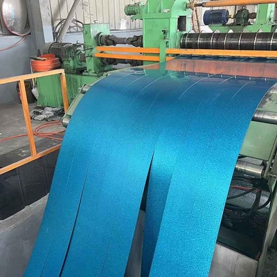 SGLCC 55% Blue Galvalume Steel Coil Az70 G550 Anti-Finger Regular Spangle