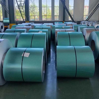 Escola de aço Galvalume azul 600 - 1500mm Az30 - Az150g/m2 12-30% alongamento