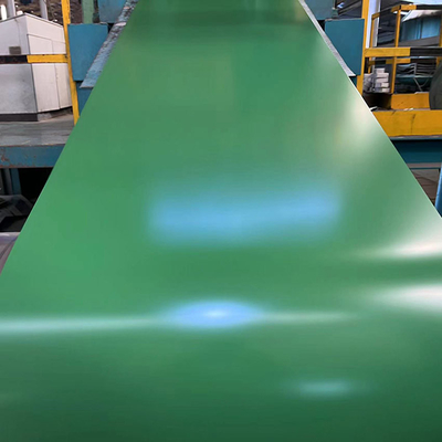Coil de aço galvalume pré-pintado para fabricação de chapa de telhado de metal ondulado