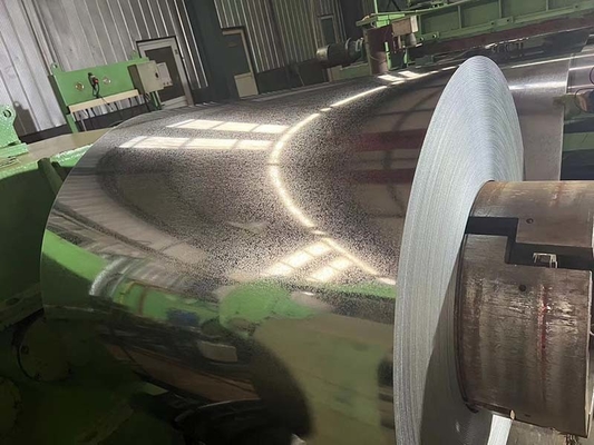 Cobre de aço galvanizado a quente JIS G3302 Z120 Spangle regular