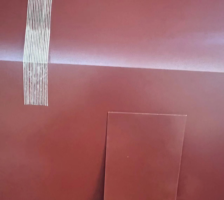 Vermelho GL / PPGL Revestimento revestido de cor Galvalume Steel Coil / Sheet / Strip