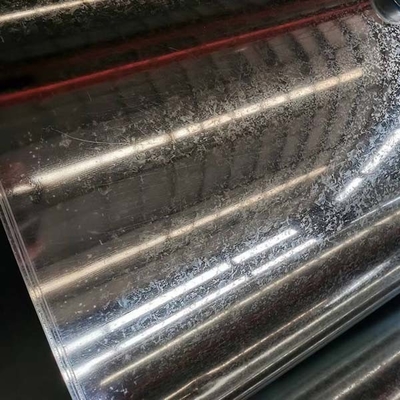 Chapa de aço galvanizado a quente na bobina (GI) SGCC para chapa de telhado