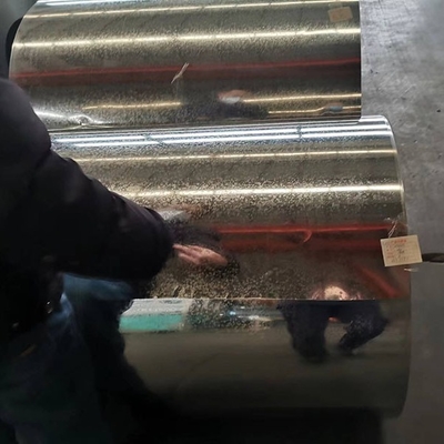 Chapa de aço galvanizado a quente na bobina (GI) SGCC para chapa de telhado