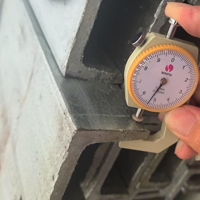 Aço estrutural de carbono de canal C com secção de flutuamento para construção e máquinas