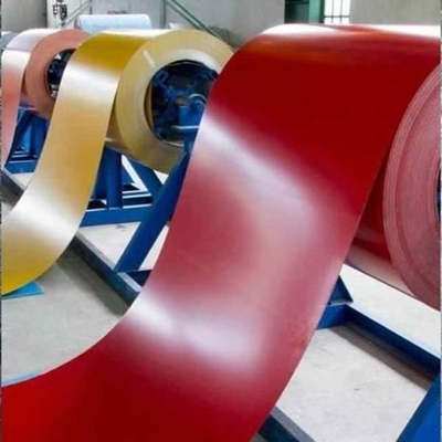 0.12mm-0.8mm bobina de aço galvanizado pré-pintada para bobina de telhado de metal