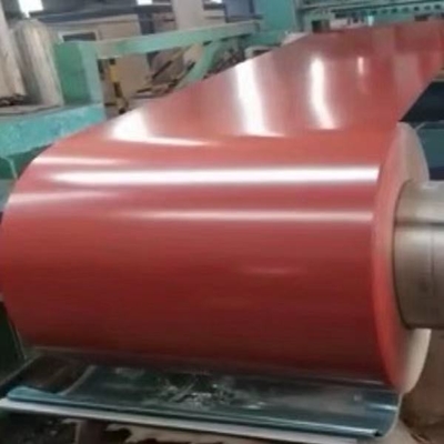 PPGI Material de telhado de construção de alta resistência 18 Gauge chapa de aço galvanizado