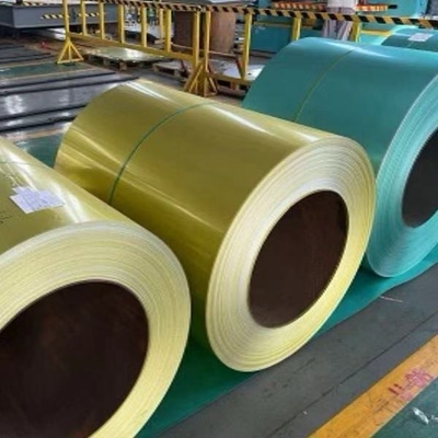 PPGI Material de telhado de construção de alta resistência 18 Gauge chapa de aço galvanizado