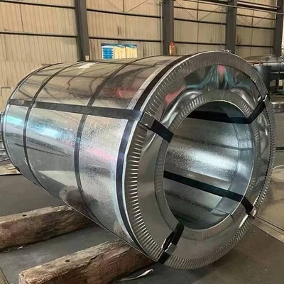 JIS G3321 Standard Galvalume Steel Coil AZ30-AZ150 Revestimento de zinco 0.12mm-2.0mm espessura para construção e industrial