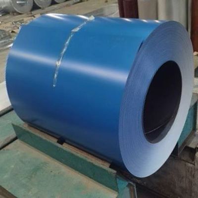 914 mm Largura bobina de aço PPGL laminada a frio bobina de folha revestida a cores