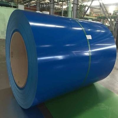 ASTM DX51D+AZ bobina / folha de aço PPGL pré-pintada para coberturas