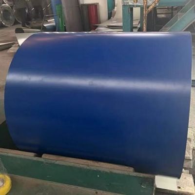 Bobina de aço PPGL revestida de cor bobina de aço Galvalume pré-pintada para telhado AZ80