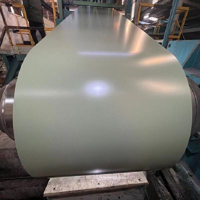 Coil de aço revestido por cores PPGI para fabricação de chapa de telhado de metal ondulado
