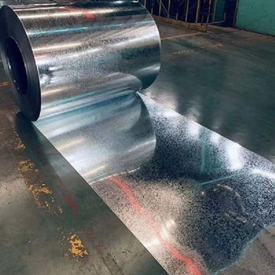 Coil de aço galvanizado a quente Z275 1,5 mm de espessura em ferro de rolha