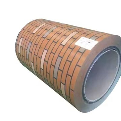 Bobina de aço galvanizado pré-pintada de 0,48 mm revestida para telhados