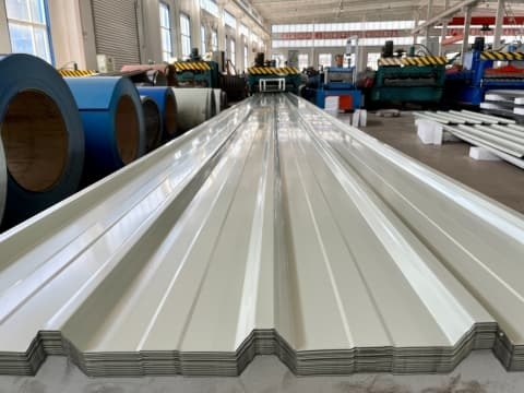 Telhas de cobertura PPGL de 41mm de grau industrial com alta refletância solar