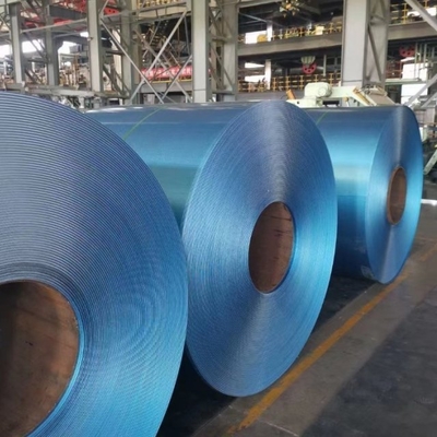 Cobre de aço galvalume de alumínio-zinco anti-dedo de 55% para construção