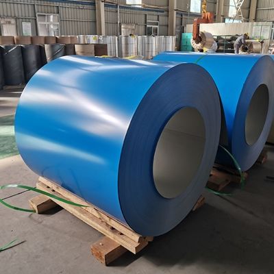 Bobina de aço galvanizado pré-pintada DX51D+Z para construção