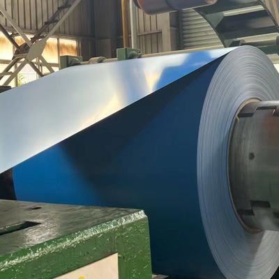Bobina de aço galvanizado pré-pintada de 0,45 mm para aplicações industriais e solares