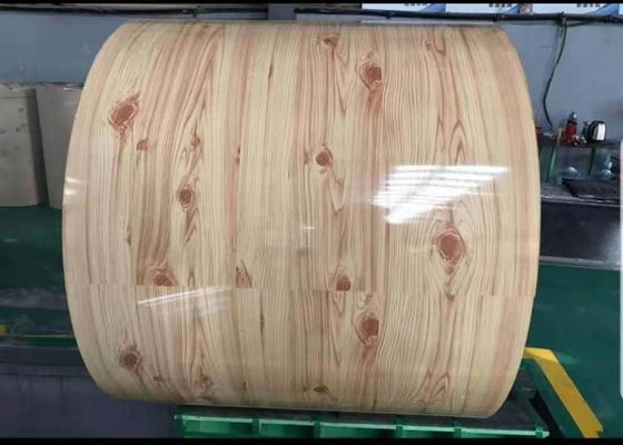 A folha de aço Prepainted da bobina do Galvalume PPGL laminou o aço