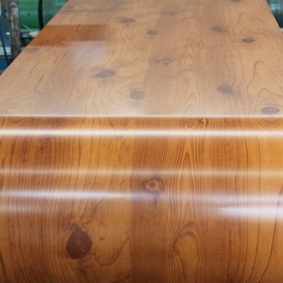 Chapa de aço galvanizada Prepainted de madeira JIS G3322 da construção