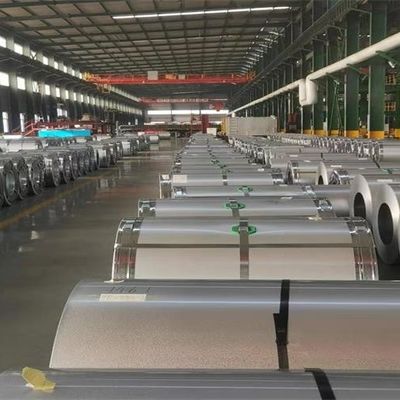 O material de construção 1219mm galvanizou a bobina de aço 0.11mm