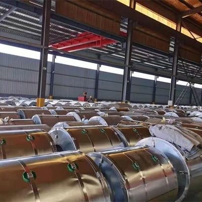 a bobina de aço galvanizada de 610mm GB/T 2518 laminou G400