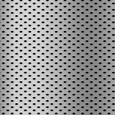 Lantejoula regular perfurada galvanizada da folha DX52D do furo redondo