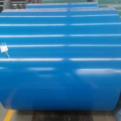 limpeza de auto de aço Prepainted azul da bobina do Galvalume de 610mm