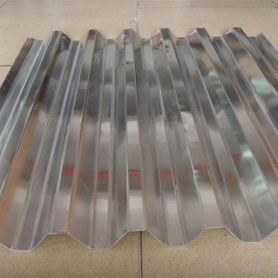 Folhas onduladas SGLCC G550 do Galvalume de JIS G3312 55%, G450