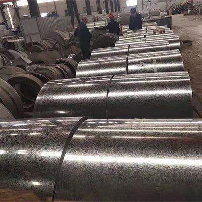 chapa de aço galvanizada mergulhada quente de 610mm nas bobinas DX51D