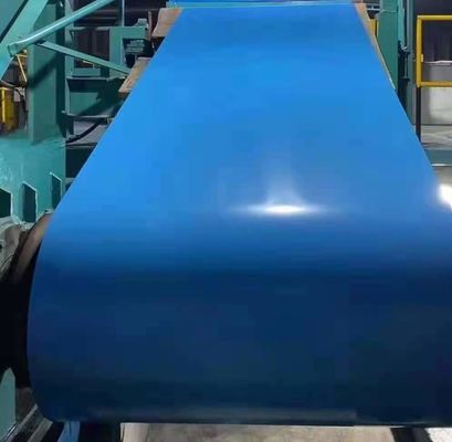 Quente mergulhado Prepainted a cor de aço da bobina RAL de PPGL galvanizada telhando a folha