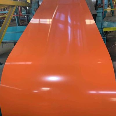 A cor de PPGI revestiu a bobina de aço Prepainted galvanizada do SOLDADO do telhado do metal folha ondulada