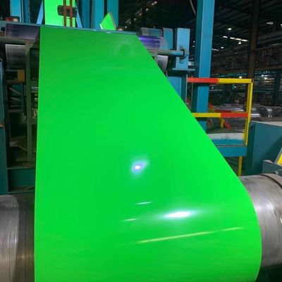A limpeza de auto de AISI Prepainted a largura galvanizada do aço 1219mm