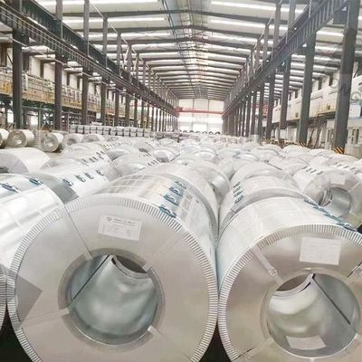 Identificação da bobina da chapa de aço 610mm do Galvalume de 55% não AFP AZ150