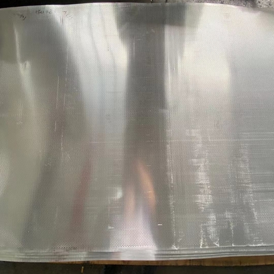 A construção entalhou 3mm perfurou a malha de folha de alumínio