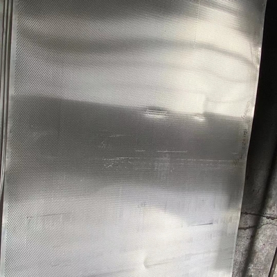 o furo de quadrado galvanizado decoração da pasta da espessura de 1.0mm entalhou a folha de alumínio