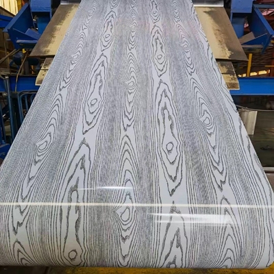 Prepainted galvanizou a cor da bobina PPGI revestiu a bobina de aço de aço de PPGI