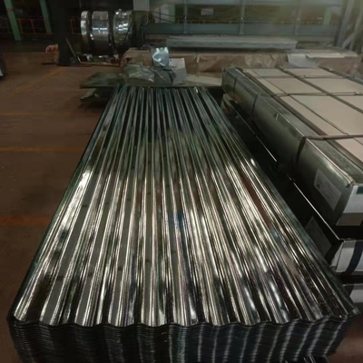 A chapa de aço galvanizada de PPGI Prepainted a pressão da telha para o telhado