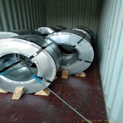 610MM Prepainted a bobina de aço galvanizada de PPGL para a porta do obturador do rolo